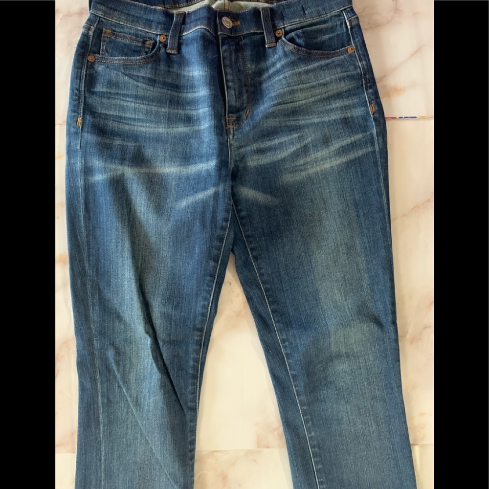 Madewell High Riser Skinny Skinny Jeans in Atlantic size 27